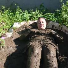 Darkabyss445: Business Attire Ruined in Mud Bath