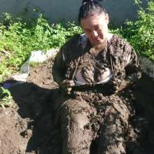 Darkabyss445: Business Attire Ruined in Mud Bath
