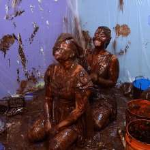 Darla DeVour: Darla and Doomstress Cum at the Chocolate Ball