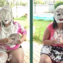 Darkabyss445: Doppelganger Pies to the Face