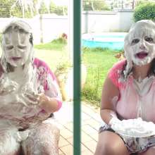 Darkabyss445: Doppelganger Pies to the Face