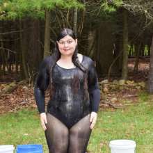 JD and Messy Andi: Andi Soaked!  Pictures and video