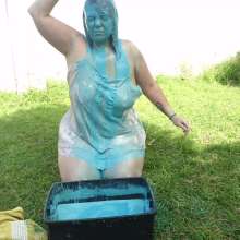 Darkabyss445: Head Dunking in Tub of Slime