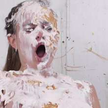RevSlymsford: Honour May Wanks Whilst Being Pied With 20 Thrown Pies