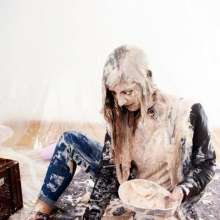 WAM Photography: WAM Photography--Lara is pied and gunged