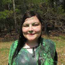 JD and Messy Andi: Messy Andi's 1st Green Sliming!