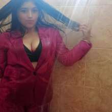 WetPlace: Jazminss Shower In Formal Suit