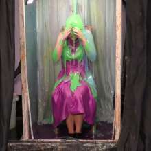 LiquidX: Jorgie in Pink Dress in The Destroyer