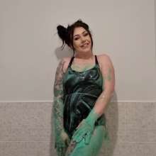 WAMfuns Messy Forfeits: Kacie James Swimsuit Filling Gunge
