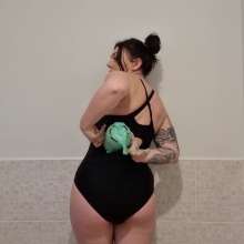 WAMfuns Messy Forfeits: Kacie James Swimsuit Filling Gunge