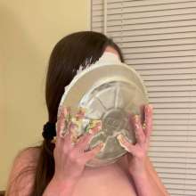 Slimed Models: Kaitlyn's Cake Sitting