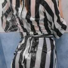 Wet Live Team: Light Summer Dress and Pantyhose, Seductive Wetlook