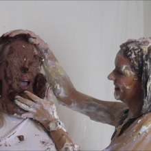RevSlymsford: Mia's Messy Revenge On Michelle: Thrown Pies, Gateaux ++++