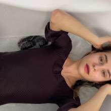 Wet Live Team: My Favorite Shampoo Tight Dress and Wet Pantyhose
