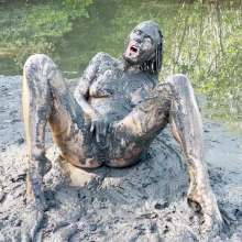 Alana SexyMessyBabes: Naked Mud Slut