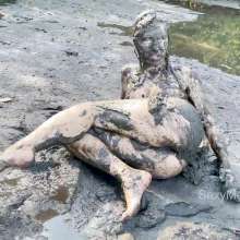 Alana SexyMessyBabes: Naked Mud Slut