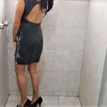 MadelineOasis: Clara's Sexy Cocktail Dress Shower Sex Scene