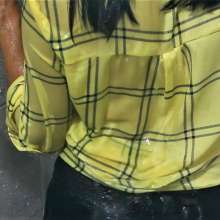 MadelineOasis: Clara Showers in a Button Down Blouse and Skirt