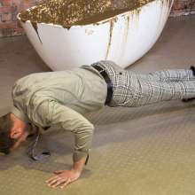 WamtasticUK: Pete Smart Skinny Trousers and Chelsea Boots in Mud Bath