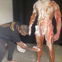 RevSlymsford: Rafa Initiates Hot New Guy Jimmy: Naked Head To Toe Trashing