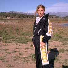 RSSRuinStreetStyle: enny Wears Her Favorite Kappa Banda 10 Tracksuit in a Muddy Training