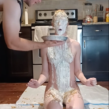 Slimed Models: New Video: Chi Chi Nasty Pied and Slimed Naked
