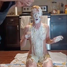 Slimed Models: New Video: Chi Chi Nasty Pied and Slimed Naked