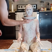 Slimed Models: New Video: Chi Chi Nasty Pied and Slimed Naked