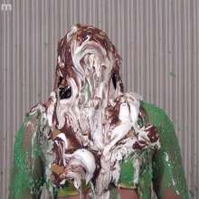 Anglefan: April gets nasty green slimed in her yellow thong