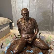MissNoire - EffToy: Messy Sissy Anal Training in Chocolate Batter