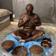 MissNoire - EffToy: Messy Sissy Anal Training in Chocolate Batter