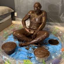 MissNoire - EffToy: Messy Sissy Anal Training in Chocolate Batter
