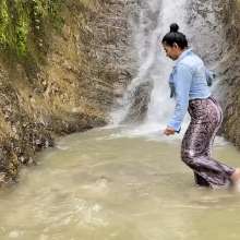wet.look.me: Wetlook Squid Game Girl| Wetlook Waterfall Girl| Wetlook girl in leggings