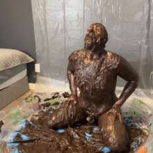MissNoire - EffToy: Messy Sissy Anal Training in Chocolate Batter