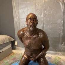 MissNoire - EffToy: Messy Sissy Anal Training in Chocolate Batter