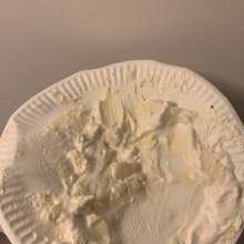 Into cream pie: 