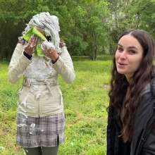 Alana SexyMessyBabes: Abi Pied in the Park