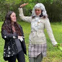 Alana SexyMessyBabes: Abi Pied in the Park