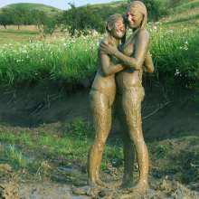 Lara_eurowam: Adria Is Back with Her Girlfriend for Another Sexy Mud Fun