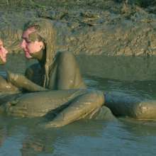 Lara_eurowam: Adria Is Back with Her Girlfriend for Another Sexy Mud Fun