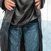 Wet Live Team: Anastasia in High Nikes and Many Layers of Clothing