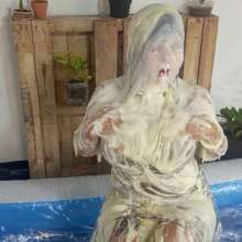 Wam Bagheera Studio: Bagheera Debuting Her New Party Dress in the Mess Pool