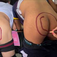 RevSlymsford: Boys V Girls: Girls' CFNM Messy Humiliating Revenge On Boys