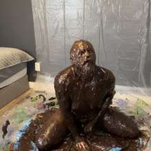 MissNoire - EffToy: Messy Sissy Anal Training in Chocolate Batter