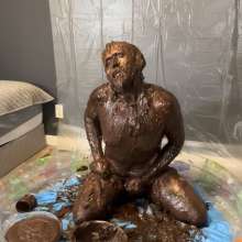 MissNoire - EffToy: Messy Sissy Anal Training in Chocolate Batter