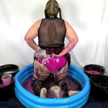 CheekyLuna: Cheekyluna's Pop Punk Chick Self Gunging