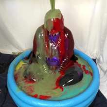 CheekyLuna: Cheekyluna's Superhero Trapped Tied And Gunged
