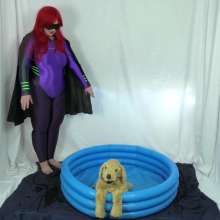 CheekyLuna: Cheekyluna's Superhero Trapped Tied And Gunged