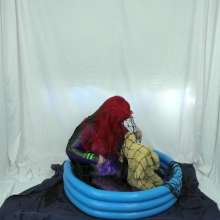 CheekyLuna: Cheekyluna's Superhero Trapped Tied And Gunged