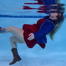 DMarieAllWet: Filling Up My Cowgirl Boots With So Much Water!